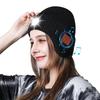 Светящаяся Bluetooth-гарнитура, вязаная шапка для тепла на улице
