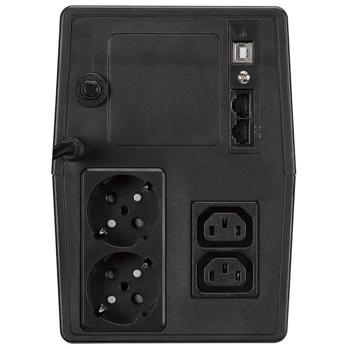 Onduleur UPS Line-interactive 2000 VA FSP iFP 2000 - Écran Tactile LCD, Connecteurs RJ11/45 Et Port USB