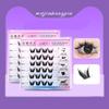 Soft Self-adhesive False Eyelashes DIY Segmented Eyelashes Bundles Glue-Free Fake Lashes  Make Up
