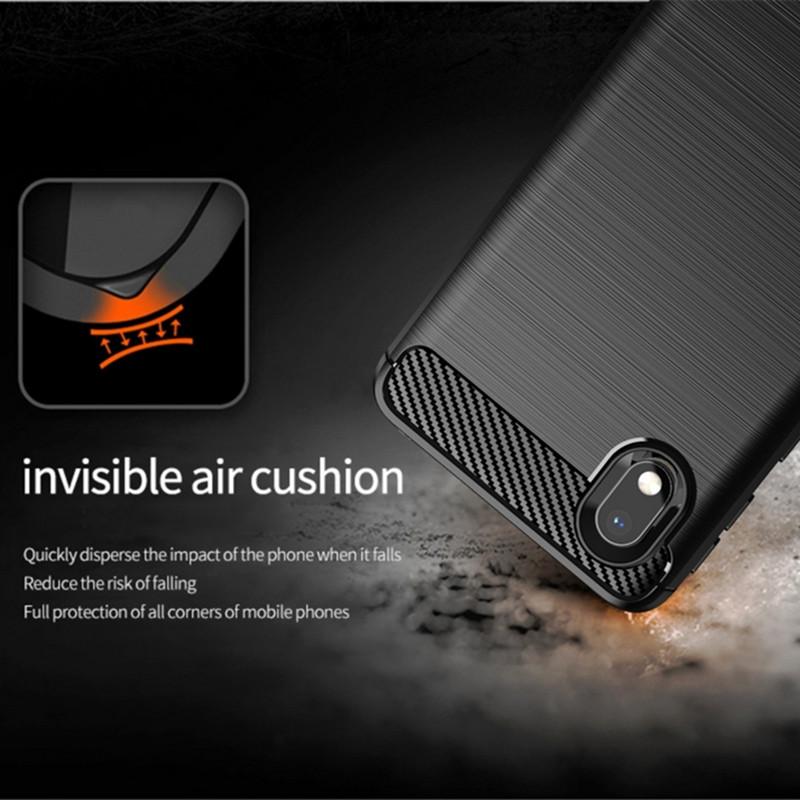 Противоударный чехол для телефона Samsung A01 Core Galaxy M01 Core Чехол из углеродного волокна для Galaxy a3 core Мягкий силиконовый чехол-бампер