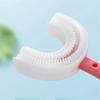 Silicone Brush Head Bathroom Cleaning Kids Accessories U Shaped Toothbrush Soft Oral Teeth Cleaning