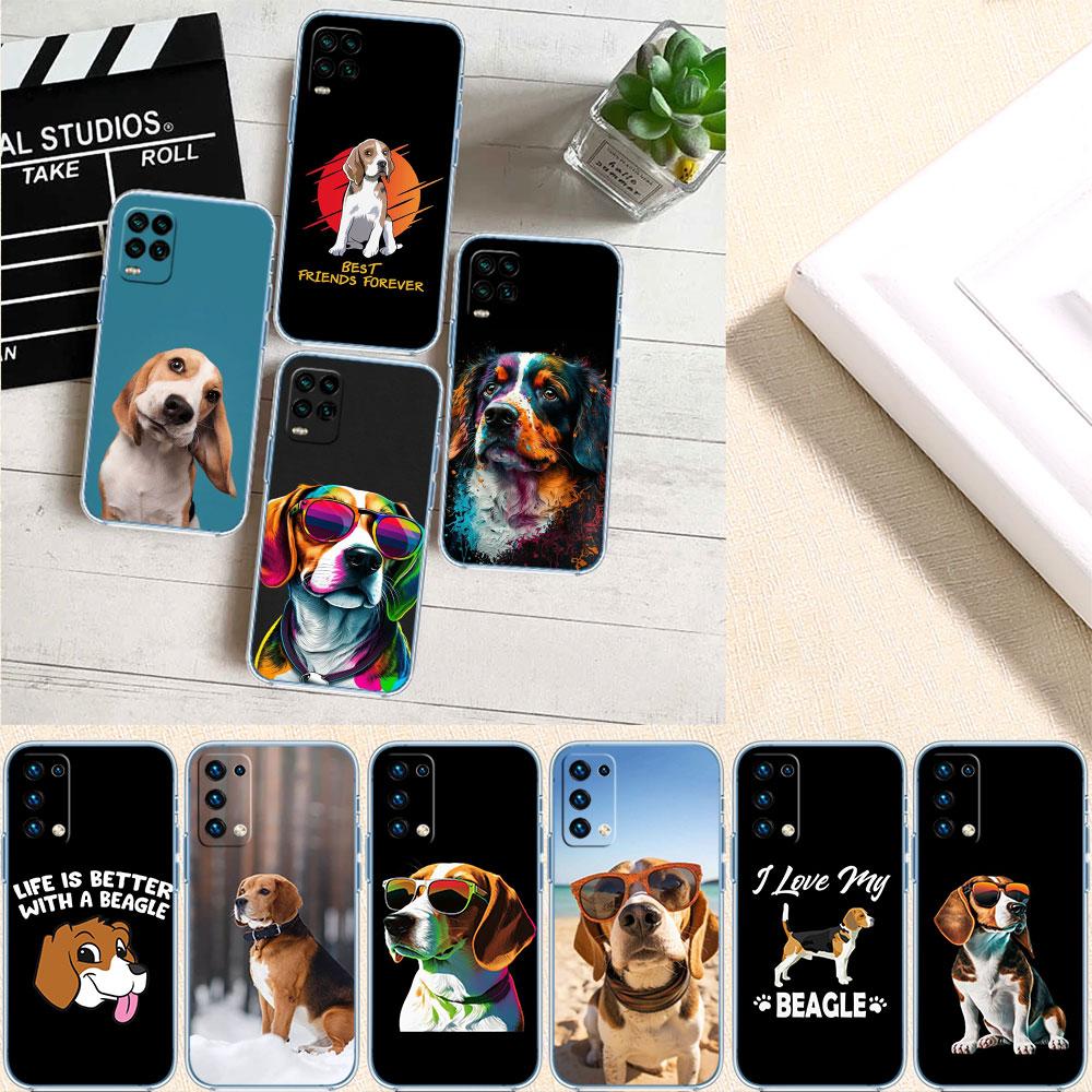 LO14 Beagle Dog Phone Case for Motorola Moto G10 G20 G30 G31 G32 G34 G35 G41 G42 G50 G51 G52 G55 G60 G60S G62 G71 G72 G75