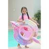 Радужный единорог плавательный круг Детский надувной подмышечный плавательный круг ПВХ мультяшный узор