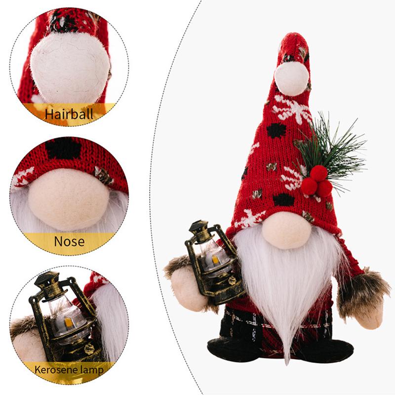 1PC Christmas Xmas New Year Gifts Home Gnome Christmas Faceless Doll Merry Christmas Decorations