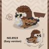 Kawaii Bird Series Micro Partic Building Blocks Cute Colorful Parrot Model DIY Bricks Decor Toys For Children Christmas Gifts