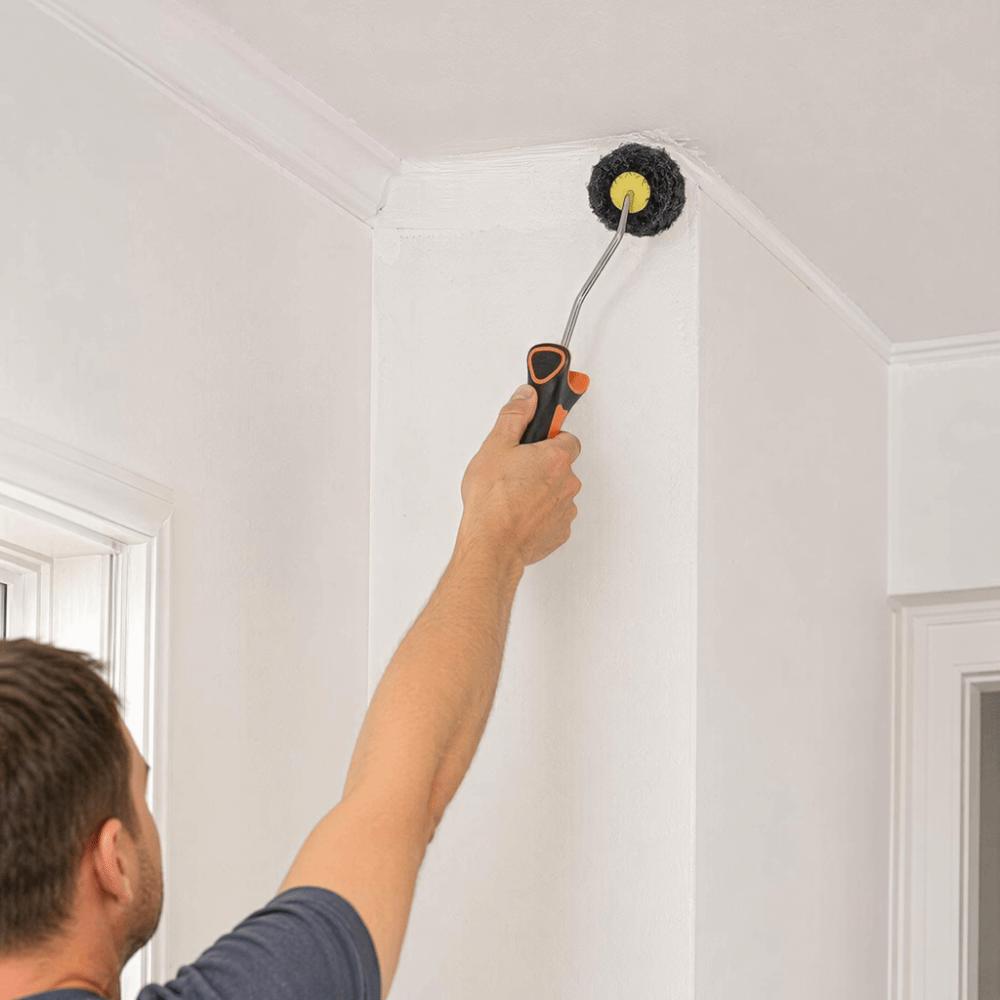 Wall Covering Corner Paint Roller Shed-Resistant Roller Paint Brush Putty Brush Home Improvement