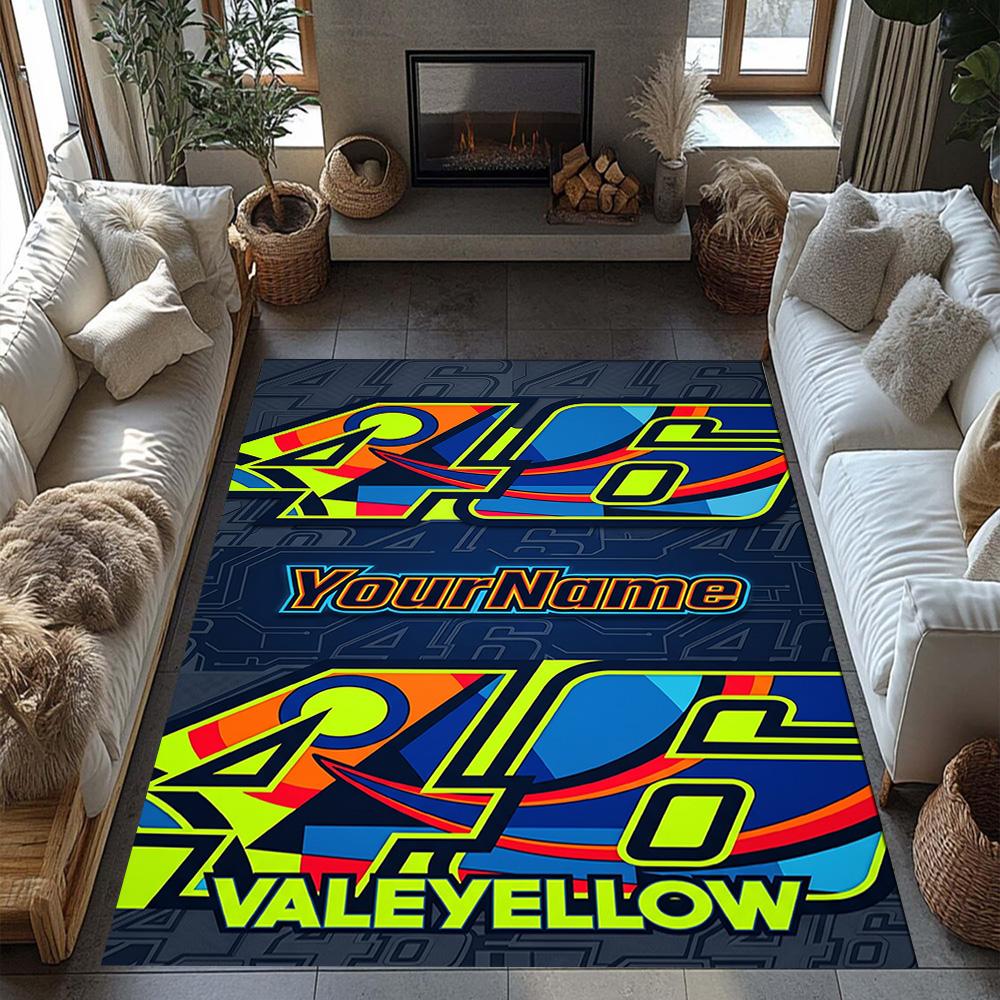 Doctor46 Customize Text Floor Mat Suitable For Decorate Room Foyer Kitchen Balcony Antislip Rug Decorate Offices Spiritual Gift