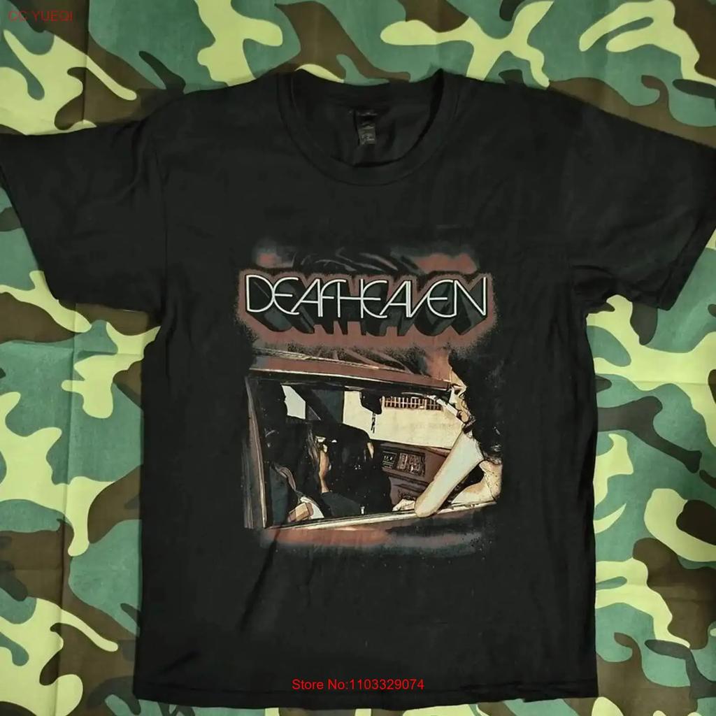 Винтажная футболка группы Deafheaven Концертная S 5XL TR694 винтажная Стиранная Мягкая с принтом Топ для повседневной носки Дышащая