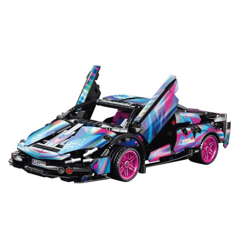 Lamborghini Superfast Car Model Building Kit With Abs Plastic For Kids Ages 7 To 14