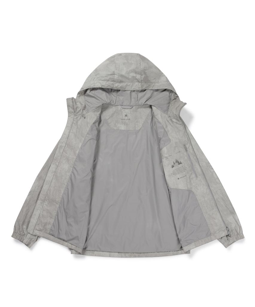 SNOWPEAK APPAREL Printed Windbreaker (S26Fmtwb34) Ash Gray