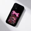 Чехол для телефона в стиле хэви-метал с изображением призрака для Samsung S25, S24, S21, S22, S23, S30, Ultra, S20, Plus, Fe, Lite, 5G Черный