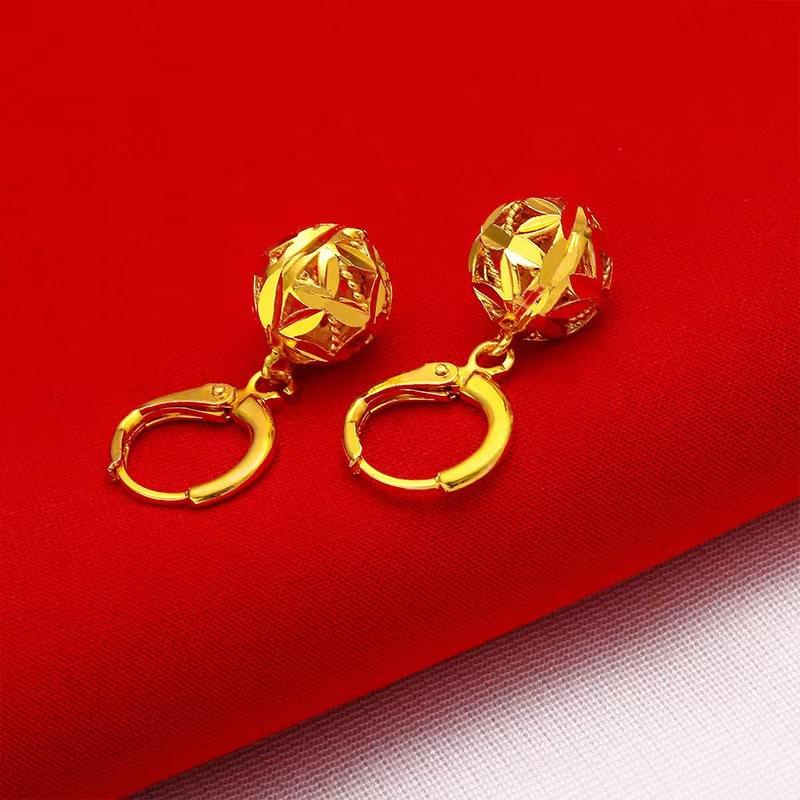 Новые модные и простые серьги-пусеты в корейском стиле с подвесками в виде цветов