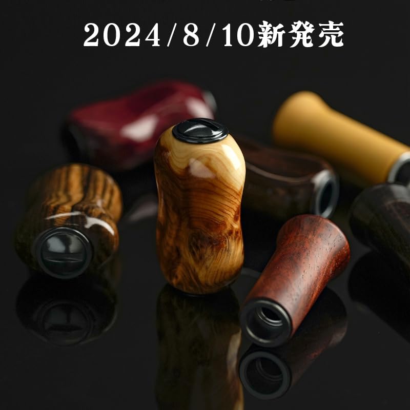 VISPREA 2 деревянные ручки Ручка для катушки Power Reel Ручка совместима с рыболовной катушкой Shimano Daiwa Шарик для ручки совместим с катушкой Baitcasting Спиннинговая катушка