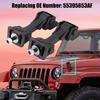 2 комплекта предохранительных защелок капота и кронштейнов для Jeep Wrangler JK 2007 2016 55395653AF