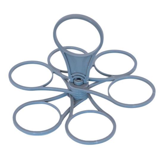 Складной держатель для напитков на 6 чашек, держатель-карусель для стекла, поворотный кронштейн для чашек для кофе, чая, пива, многоцелевой органайзер для кемпинга и вечеринок