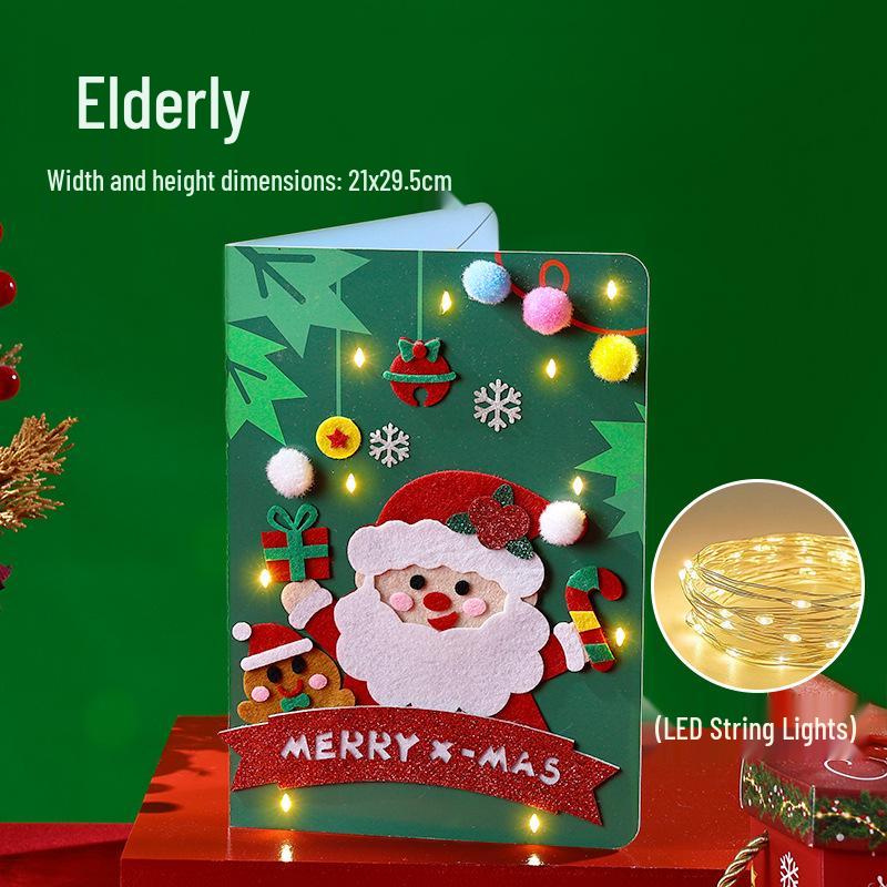 DIY Christmas Card Kit for Kids - Creative Handmade Greeting Supplies