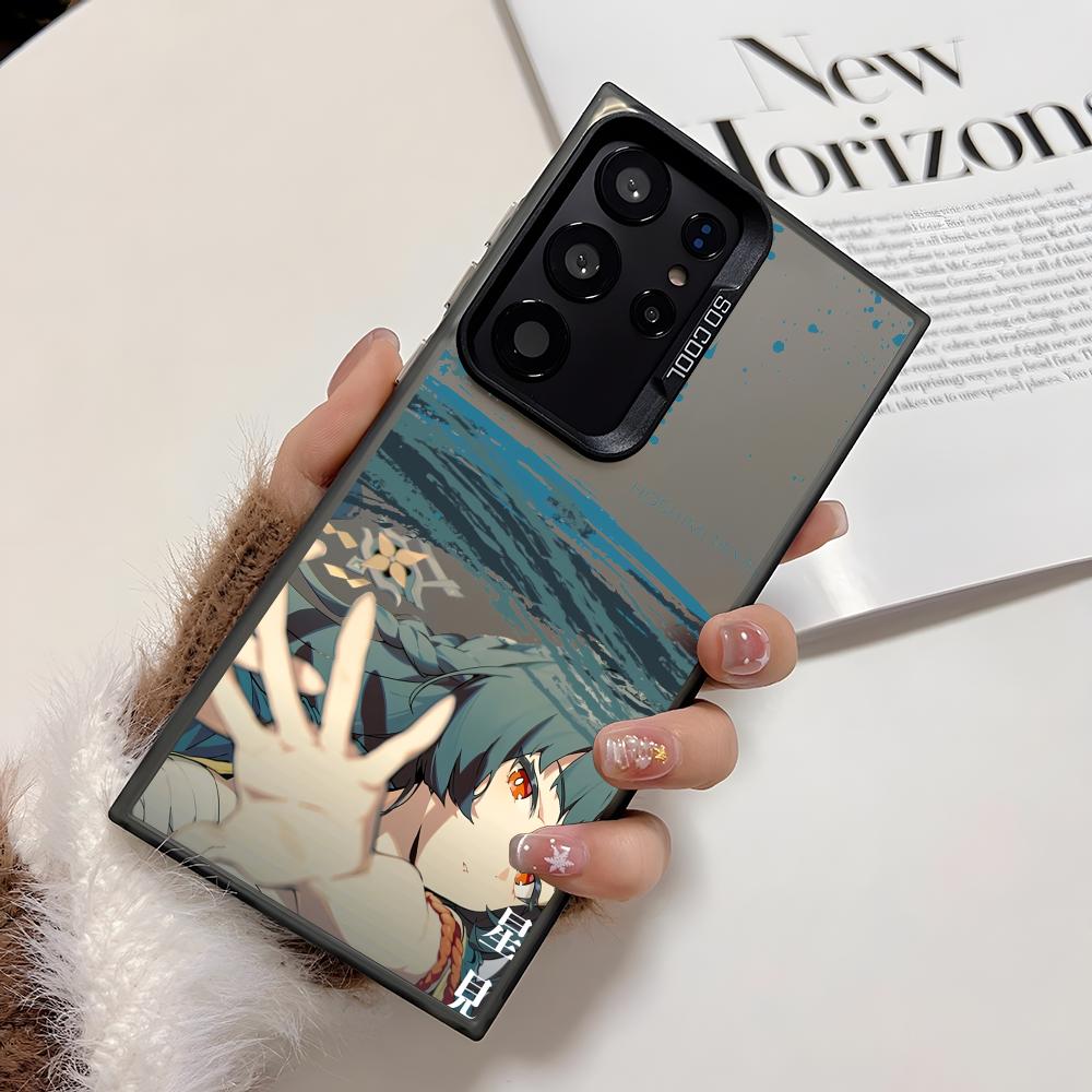 Крутой Аниме ZZZ Чехол для Телефона Для Samsung Galaxy S25 Edge S24 S23 S22 S21 S20 Ultra Funda Силиконовый Серебристый Чехол