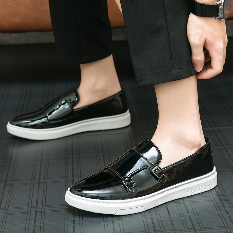 Fashion 2025 British Style Shoes Style Men's Casual Shoes Business Dating Party Formal Shoes Fashion Trends Men Breathable Comfort Shoes