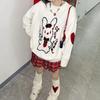 Harajuku Kawaii свитер женский японский мультфильм консервативный стиль свободный вязаный свитер E Girl осень-зима Y2K повседневные топы