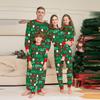 Christmas Parent Child Family Set Home Furnishings Christmas Pajamas Two Piece Set