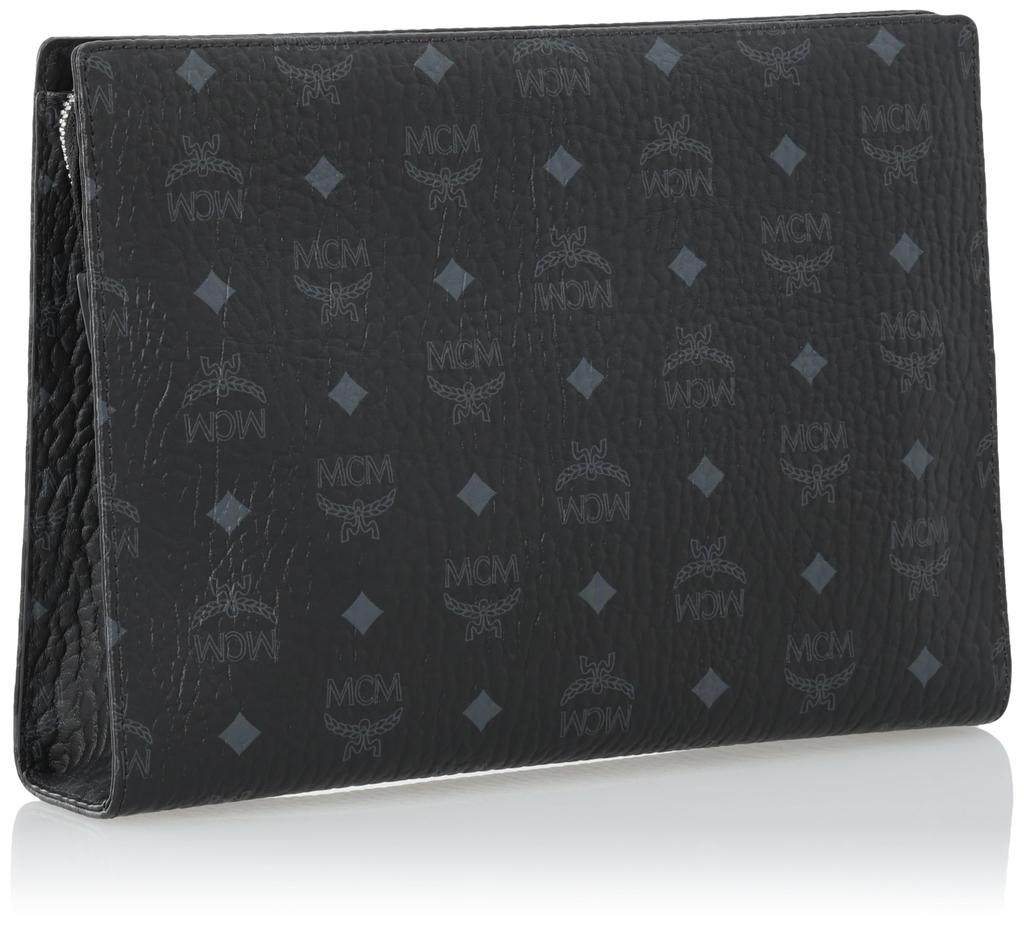 MCM MXZ8SVI70 Clutch Black Men's Bag, [Product Code]