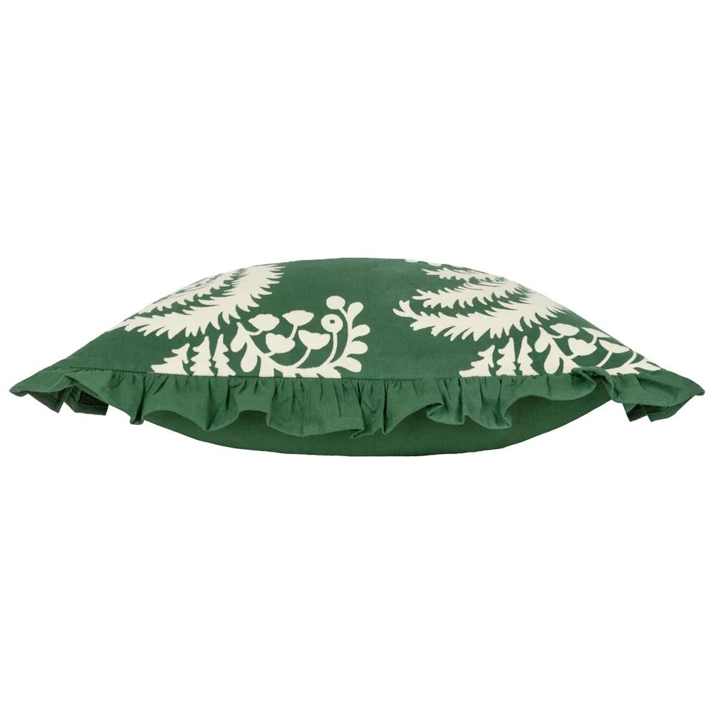 Paoletti Montrose Pleated Floral Cushion Cover