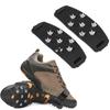 Removable Crampons for Ice and Upgraded for and and Lightweight, 7-point, Hiking, Snow, Version, Mud, Ice, Snow, Mountaineering, Trekking, More.