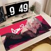 Beautiful Girl New Mouse Pad Gaming Mousepad Kawaii Anime Girl Red Deskmat ESports Office PC Mice Mat Natural Rubber Mausepad