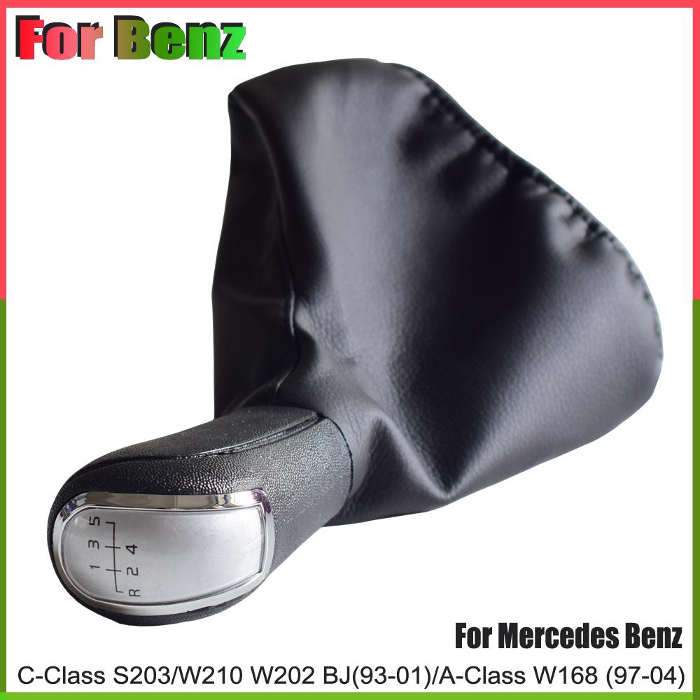 12 мм для Mercedes Benz C-Class W202 W208 E-Class W210 W203 S203/W245 W169 (04-12)/ W168 (97-04) Ручка переключения передач автомобиля 5/6