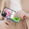 Магнитный чехол для телефона с цветком лотоса для APPLE iPhone 17 Air 16 14 13 12 Pro Max 15 Plus Беспроводная зарядка С чехлом MagSafe