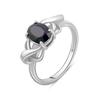 Silver Ring with Natural Sapphire 1.175ct (2098447) 3.01 Gr. 925 Samples