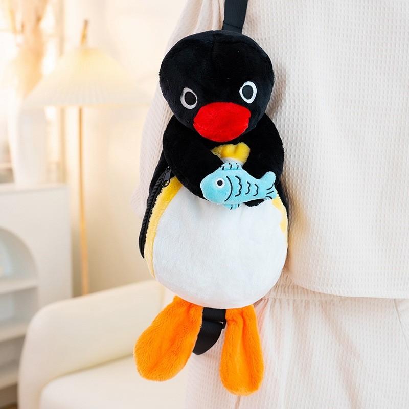 Adorable Pingu Plush Penguin Birthday Cake Gift Soft Toy For Kids And Girls