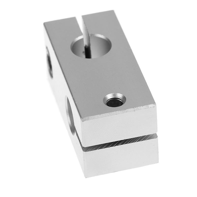 Зажим для крепления столба, вертикальный, фиксированный диаметр, крепление из алюминиевого сплава, оптическое