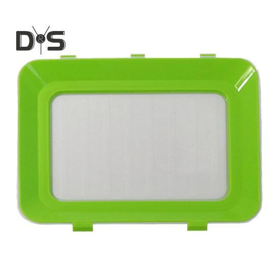 Лоток для хранения продуктов питания, многоразовые штабелируемые контейнеры для хранения продуктов, герметичные лотки для хранения фруктов в холодильнике