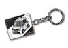 MKJP Custom Keychain Honda JH3 Black Car Silver N-WGN Base Color