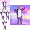 Unicorn Pajama Onesie For Women With Thick Polyester Fabric For Cozy Home Wear