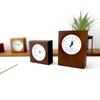 KATOMOKU Thermo-Hygrometer, Brown, km-101BR, Tabletop/Wall-Mountable, Wooden, Rectangular, 11 x 8 x 3.3 cm
