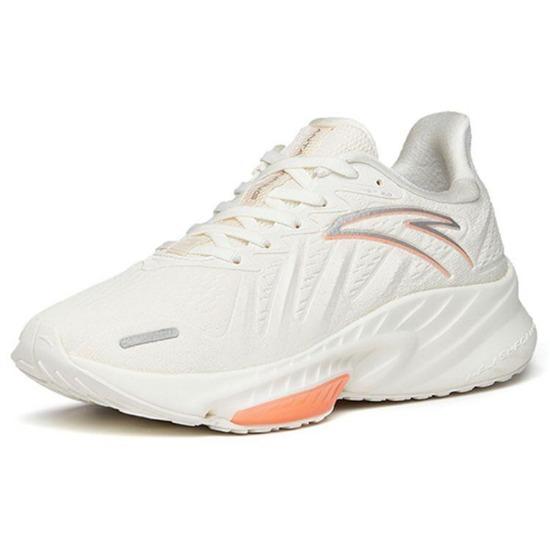 Anta Rocket 3.0 Cushioning Breathable Durable Non-Slip Low-Top Running Shoes Women Sneakers Ivory-White 122145587-3