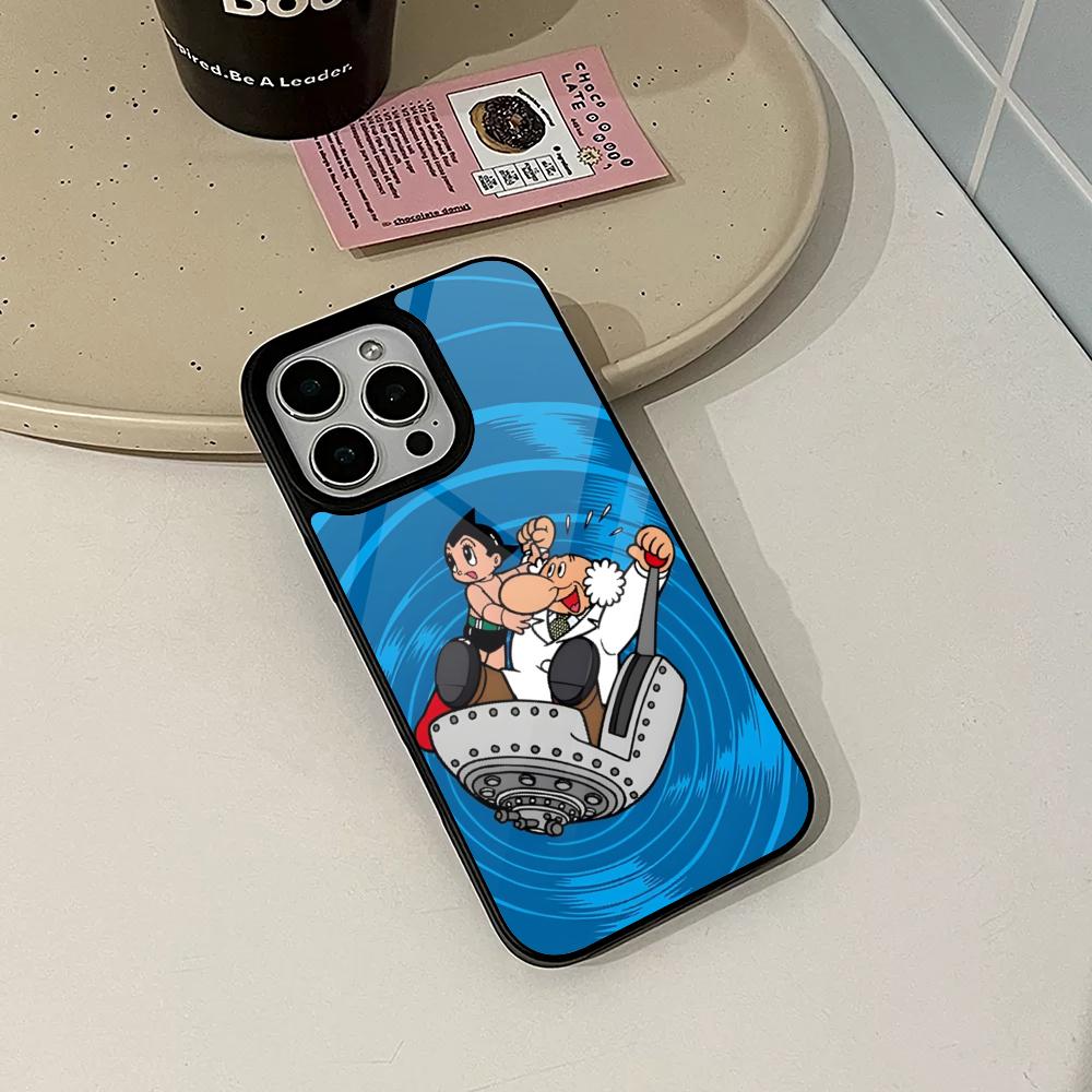Японский Аним Астро Бой AstroBoy Чехол для Телефона для Iphone 17 16 15 14 Air 13 12 11 Pro Max Mini Plus Fundas Чехол PC+TPU