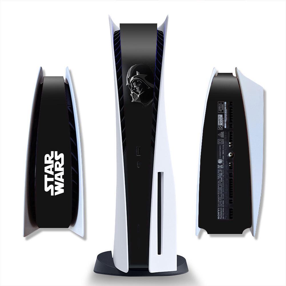 PS5 Matte Black Cartoon Protective Side Sticker