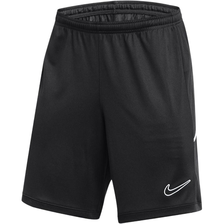 Nike Однотонные эластичные повседневные шорты средней посадки свободного кроя, длина три четверти, мужские шорты, черный FZ9776-010