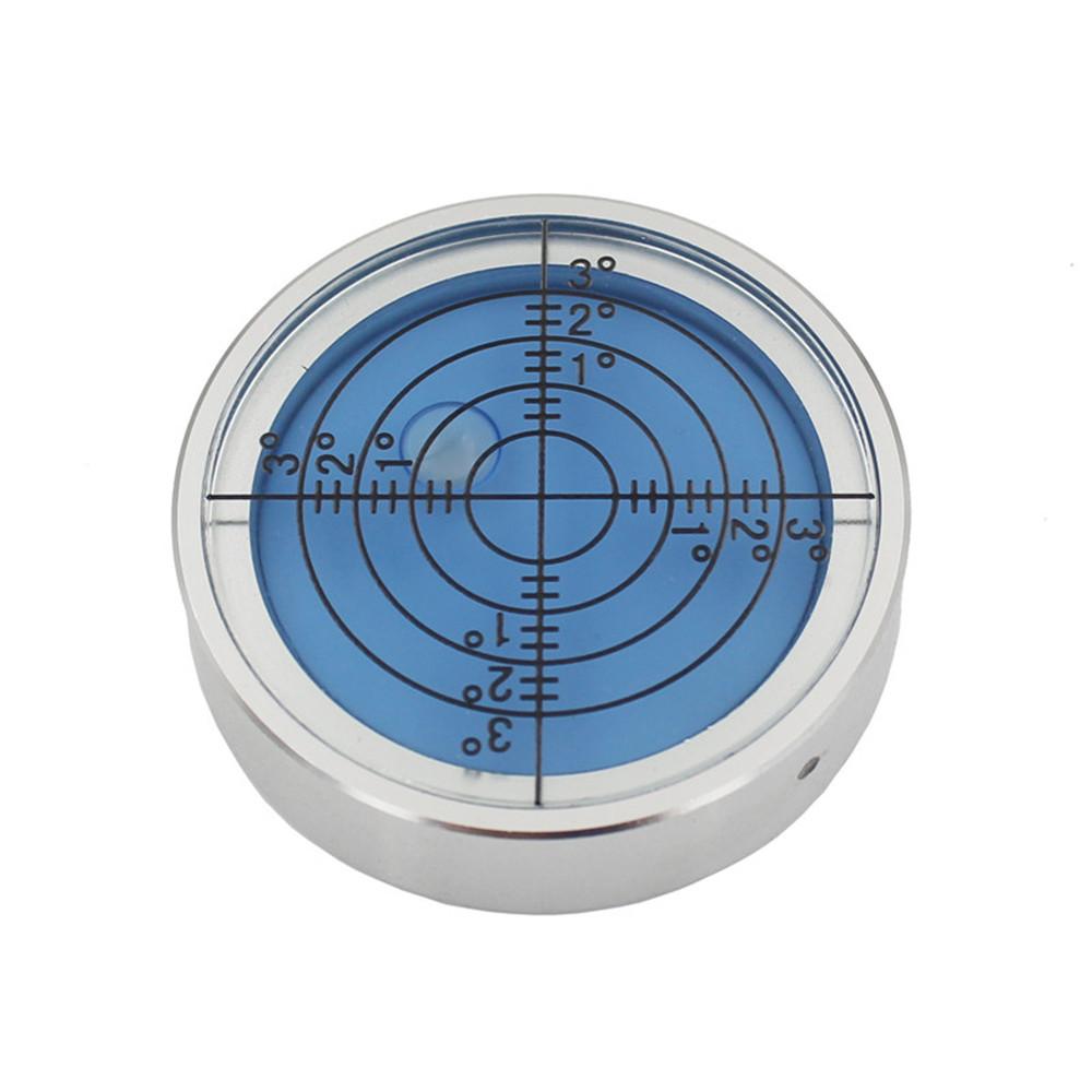 Универсальный круглый пузырьковый уровень горизонтальный пузырьковый полностью металлический с функцией ночного видения