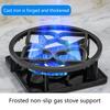 Kitchen Wok Support Rings 19cm Cookware Stabilizer Gas Hob Pans Holder Cast Iron Stove Rack Suitable for Even Heating