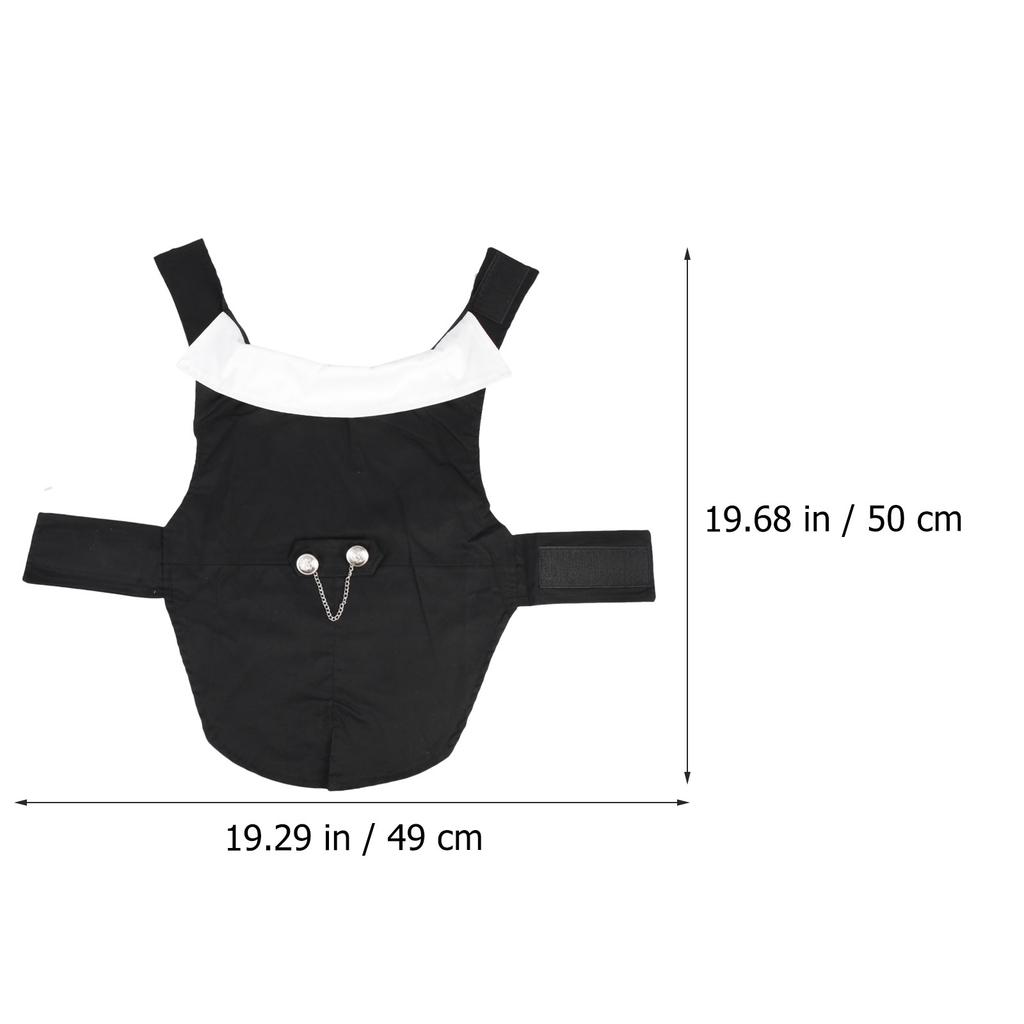 Premium Dog Formal Tuxedo Suit for Wedding Valentine's Day New Year Party Elegant Vintage Stylish Comfortable Adjustable Pet