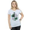 Harry Potter Womens/Ladies Slytherin Shield Cotton T-Shirt