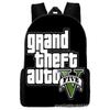 Grand Theft Auto Grand Theft Auto Периферийная Анимация Рюкзак Мужские и Женские Школьные Сумки