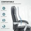 Six-Point Office Massage Chair, with Heat - Grey