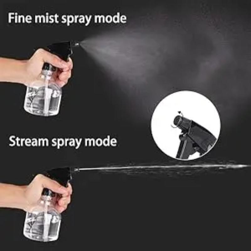 Hair Mist Sprayer Bottle 250ml 8oz Durable Plastic Design for Salon-Level Hair Care at Home