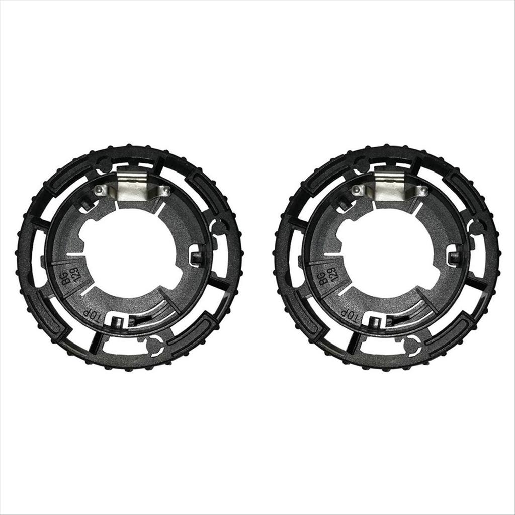 A86Q-2 Pcs Lamp Buckle Base Xenon Lamp Base Clamp Ring D2S 1300290120 for Mercedes-Benz BMW Mondeo Golf Peugeot Citroen