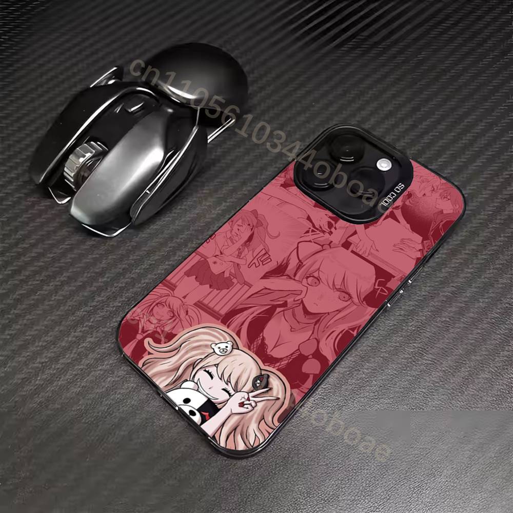 Чехол для телефона D-Danganronpa Enoshima Junko для iPhone 17,16,15,14,13,12,11,Pro,MAX,Plus, Мягкий ТПУ, приятный для кожи